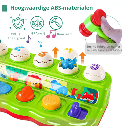 Dierenslaanspeelgoed – Whack-a-Dier Pop-up Spel Met Muziek