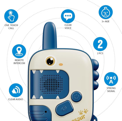 Dino walkie talkie set voor kinderen 3