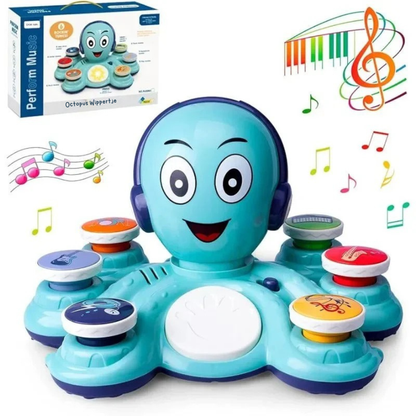 Octopus Wippertje – Baby Octopus Trommel- & Muziekspeelgoed
