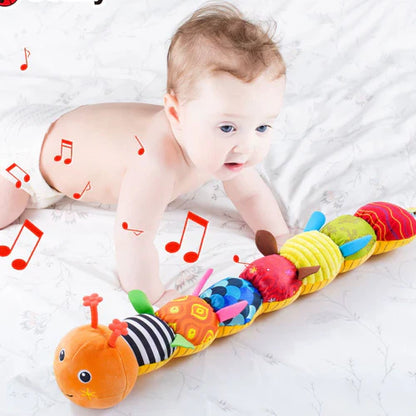 Pluche Worm – Muzikaal Knuffeldier Speelgoed