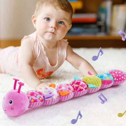 Pluche Worm – Muzikaal Knuffeldier Speelgoed
