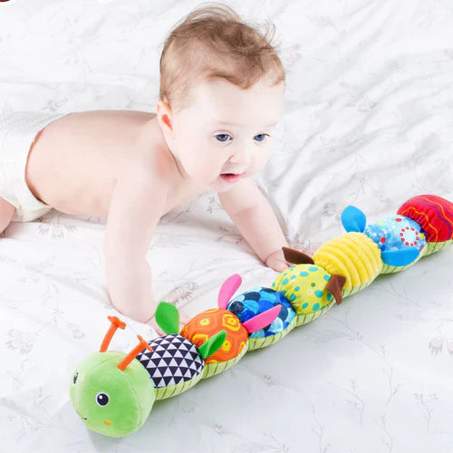 Pluche Worm – Muzikaal Knuffeldier Speelgoed