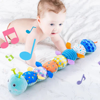 Pluche Worm – Muzikaal Knuffeldier Speelgoed