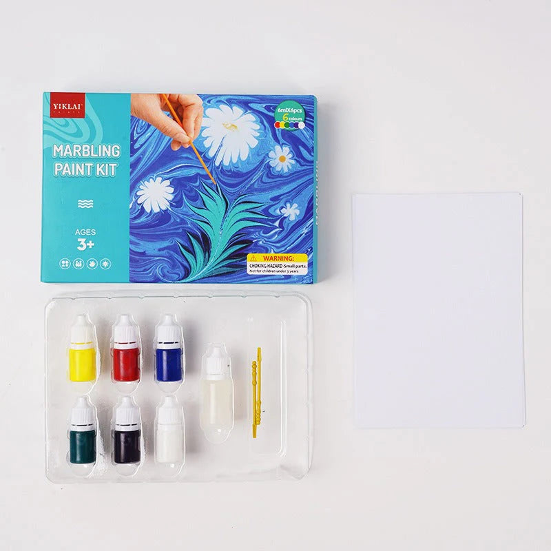 Marmerverf Set – Waterkunst Verfset Voor Kinderen