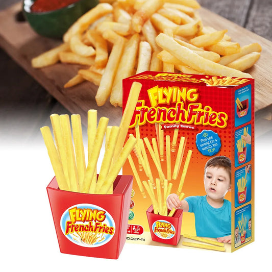 Actiespel Kinderen | Bordspel met Springende Frietjes | Leuk voor het Hele Gezin