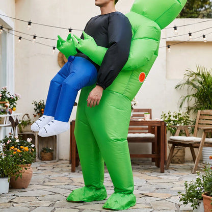 Alien Kostuum Kinderen en Volwassenen | Verkleedpak voor Carnaval
