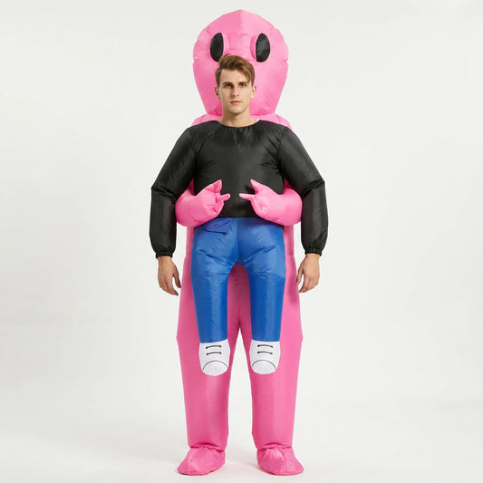 Alien Kostuum Kinderen en Volwassenen | Verkleedpak voor Carnaval