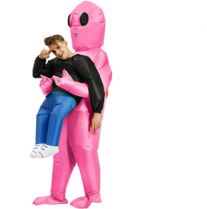 Alien Kostuum Kinderen en Volwassenen | Verkleedpak voor Carnaval