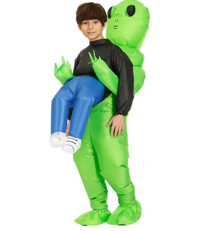 Alien Kostuum Kinderen en Volwassenen | Verkleedpak voor Carnaval