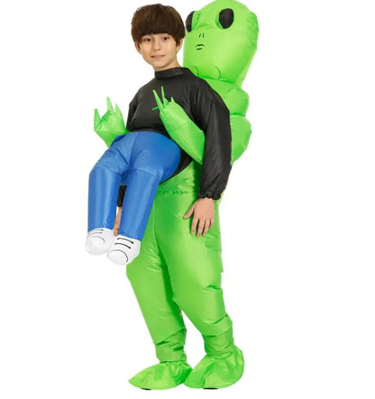 Alien Kostuum Kinderen en Volwassenen | Verkleedpak voor Carnaval