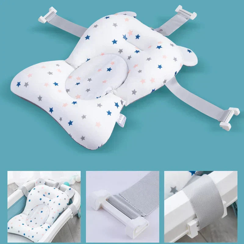 Antislip Badmat Baby | Opvouwbaar en Draagbaar | Zacht Badkussen