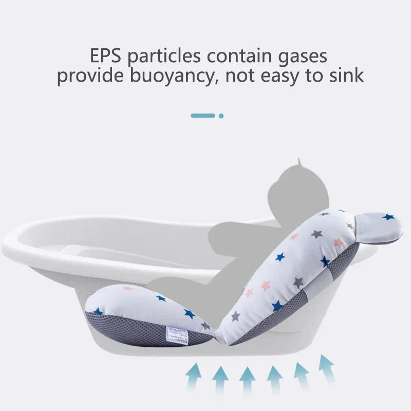 Antislip Badmat Baby | Opvouwbaar en Draagbaar | Zacht Badkussen