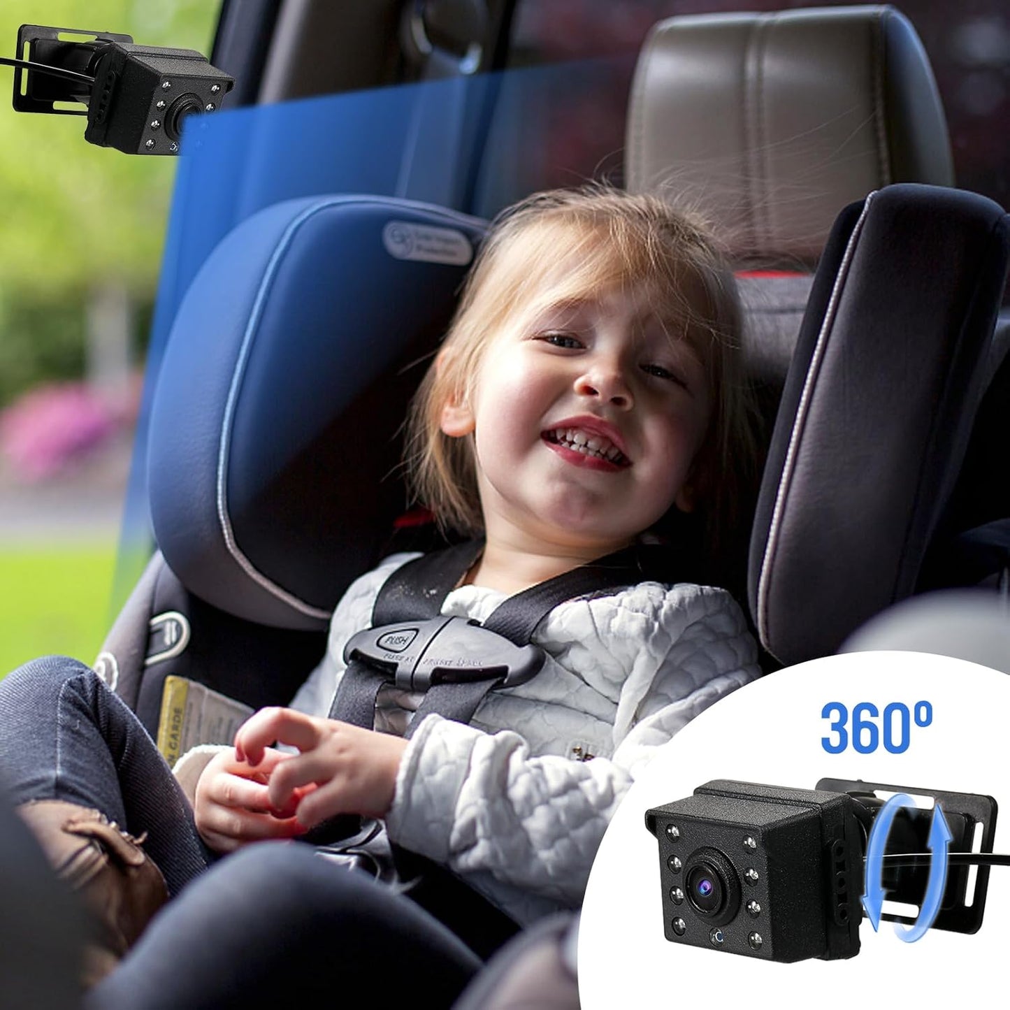 Baby Auto Camera Monitor – Babycamera Voor De Achterbank