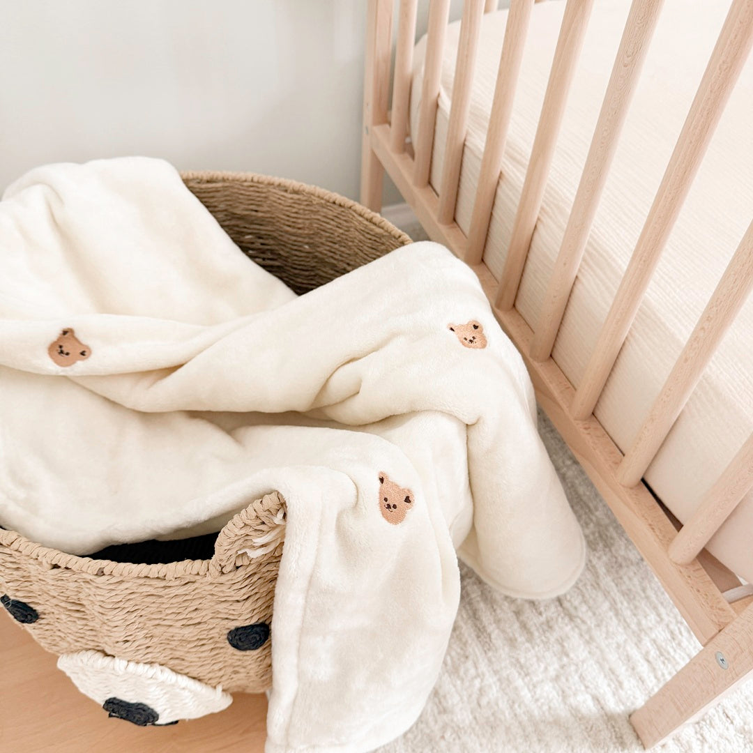 Baby Beer Deken – Zachte Fleece Deken Voor Pasgeborenen