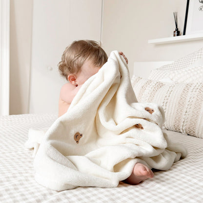 Baby Beer Deken – Zachte Fleece Deken Voor Pasgeborenen