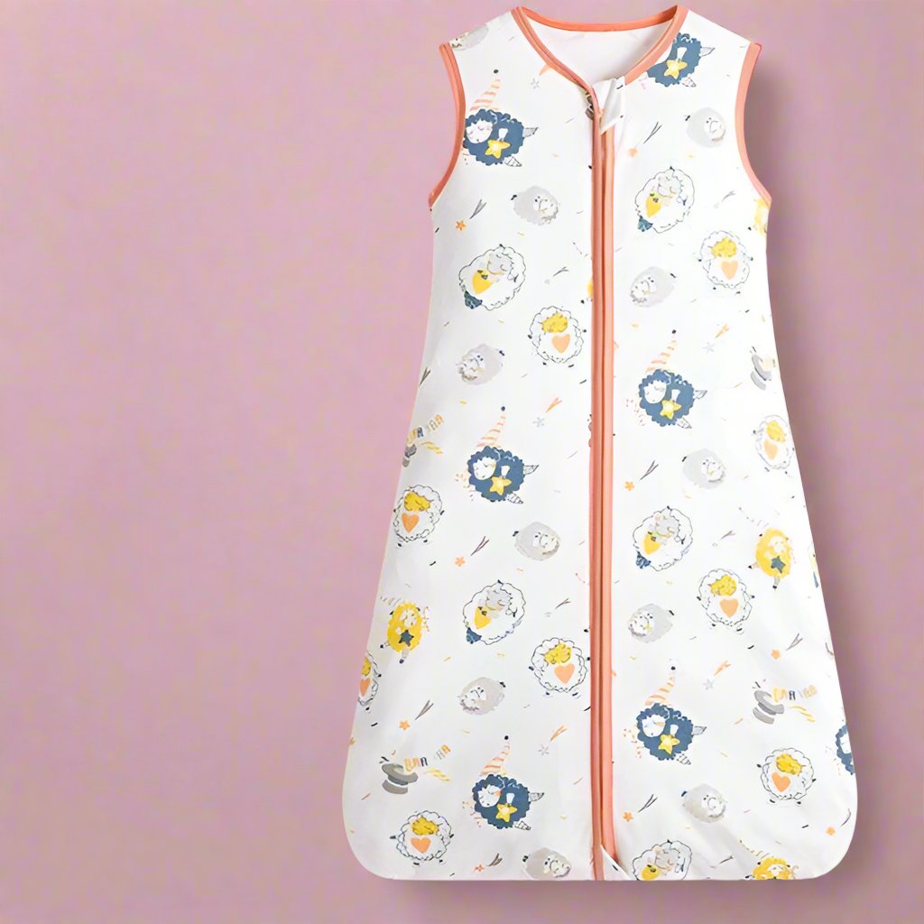 Slaapzak Baby | Mouwloze Zomerslaapzak met Tweewegrits | 3 Maanden tot 4 Jaar