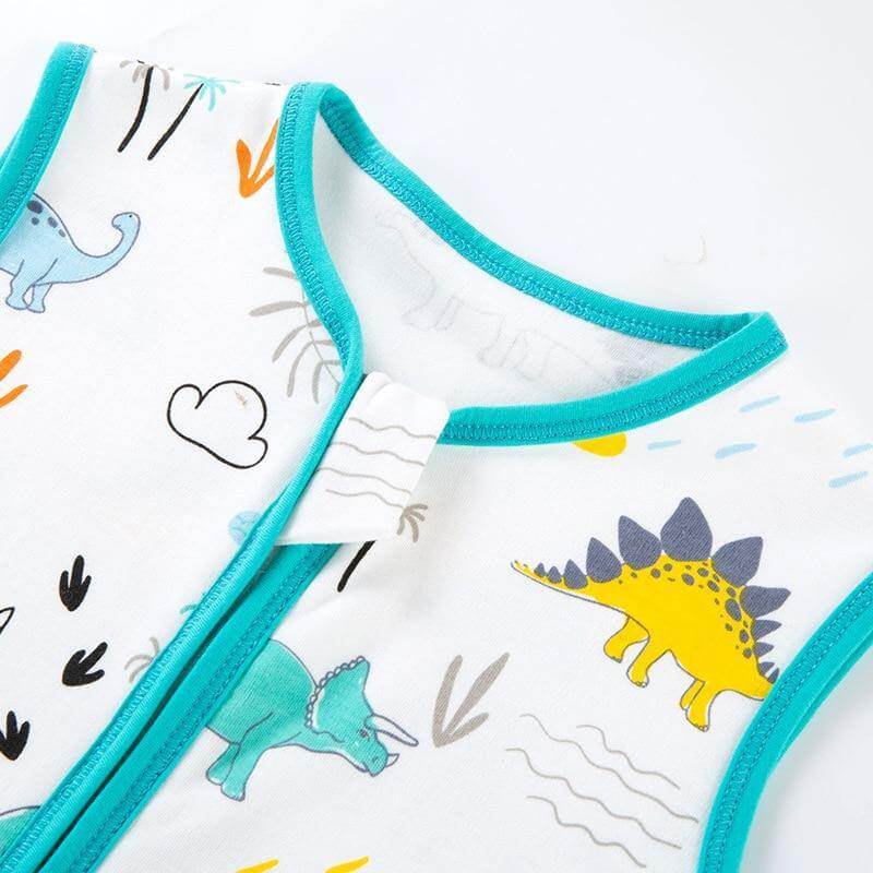 Slaapzak Baby | Mouwloze Zomerslaapzak met Tweewegrits | 3 Maanden tot 4 Jaar