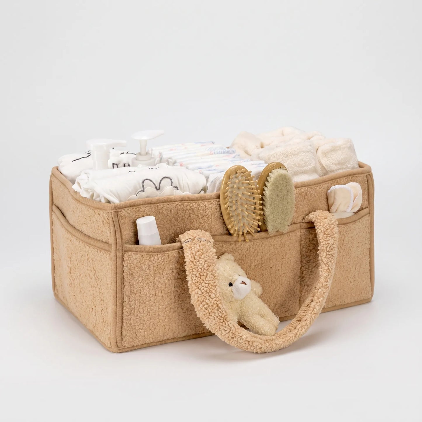 Baby Luier Caddy Organizer – Pluche Opbergcaddy Voor De Babykamer