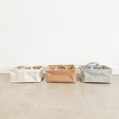 Baby Opbergmand – Caddy Organizer Met Handvatten En Meerdere Vakken