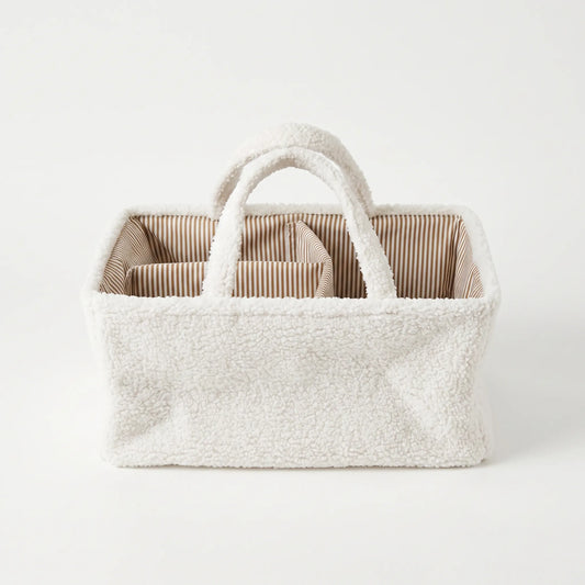 Baby Opbergmand – Caddy Organizer Met Handvatten En Meerdere Vakken