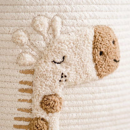 Baby Opbergmand – Witte Giraffe Opbergmand