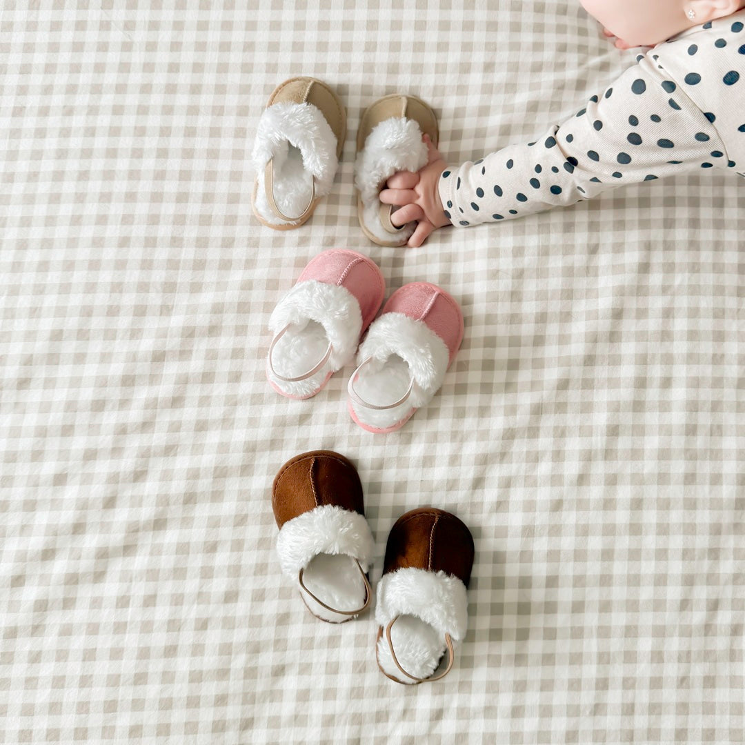 Baby Pantoffels – Warme Binnenschoenen Voor Peuters