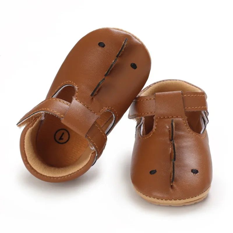 Baby Sandalen – Peuterschoenen Met Dierenprint En Klittenbandsluiting