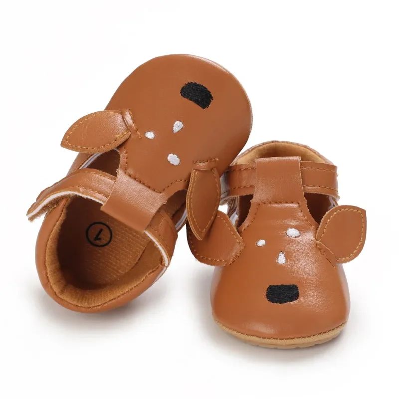 Baby Sandalen – Peuterschoenen Met Dierenprint En Klittenbandsluiting