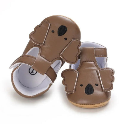 Baby Sandalen – Peuterschoenen Met Dierenprint En Klittenbandsluiting