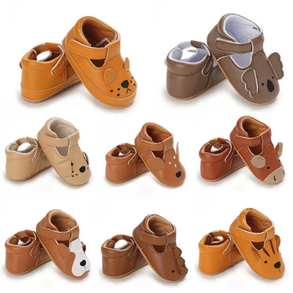 Baby Sandalen – Peuterschoenen Met Dierenprint En Klittenbandsluiting