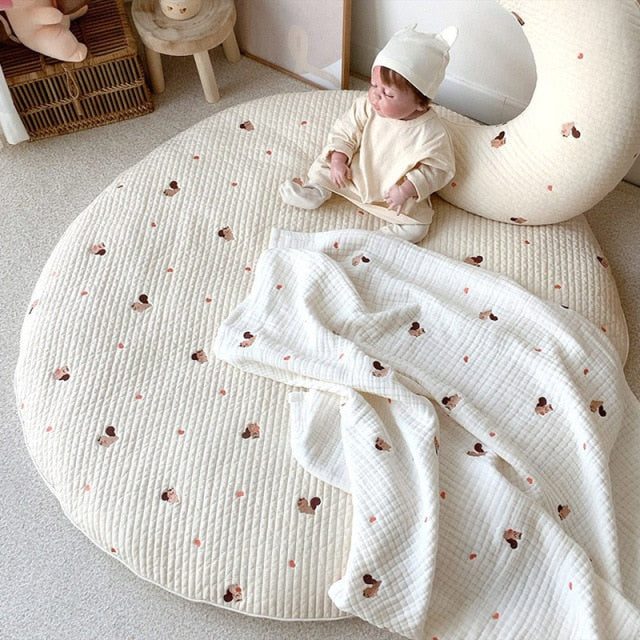Baby Speelmat – Ronde Kruipmat Voor Baby's