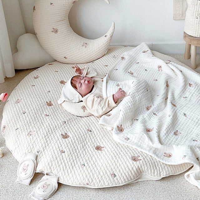 Baby Speelmat – Ronde Kruipmat Voor Baby's