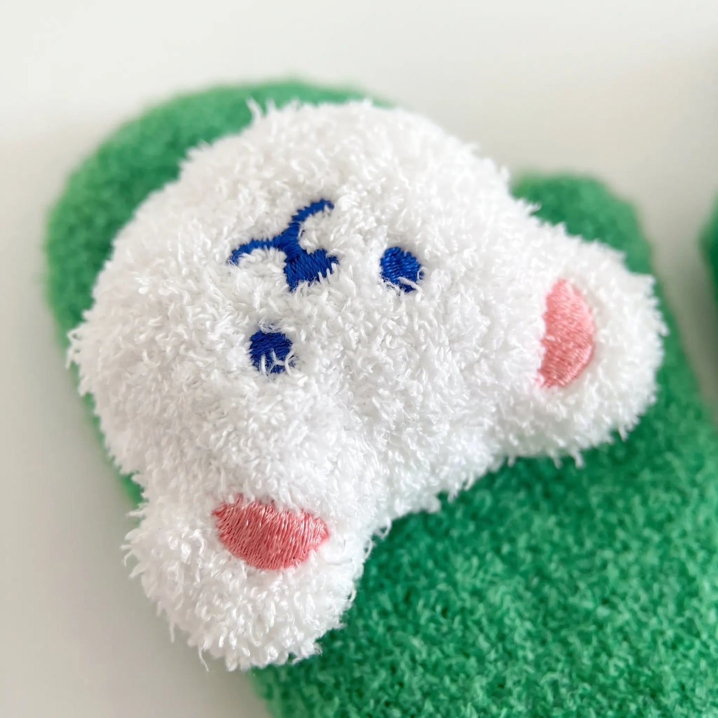 Baby Wantjes Gebreid | Warme Handschoenen met Berenmotief | 8 Kleuren