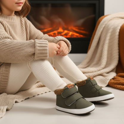 Baby Winterlaarsjes - Warme Antislip Babyschoentjes met Klittenband