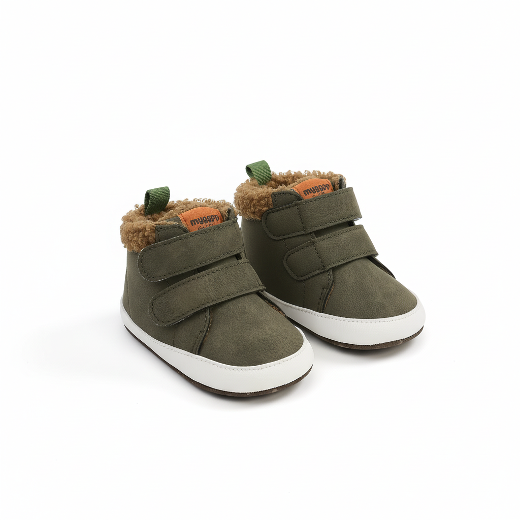 Baby Winterlaarsjes - Warme Antislip Babyschoentjes met Klittenband