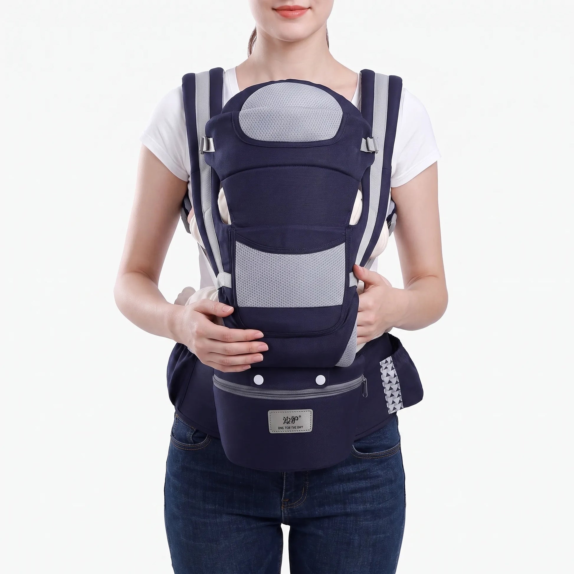 Babydrager Met Heupzitje – 3-in-1 Ergonomische Babydrager