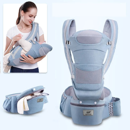 Babydrager Met Heupzitje – 3-in-1 Ergonomische Babydrager
