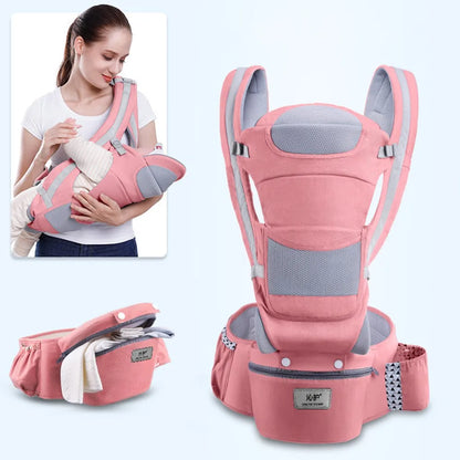Babydrager Met Heupzitje – 3-in-1 Ergonomische Babydrager