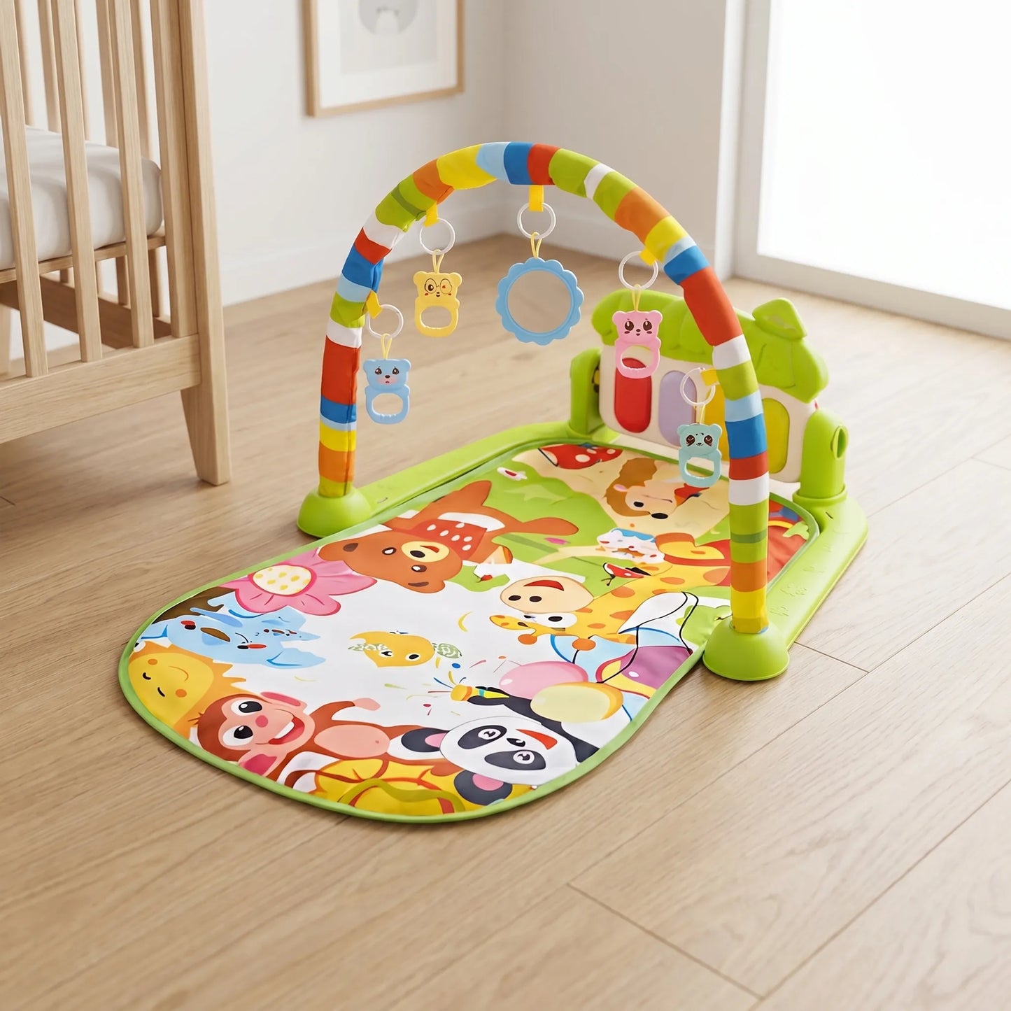 Babygym – activiteiten speelmat voor baby's met muziek