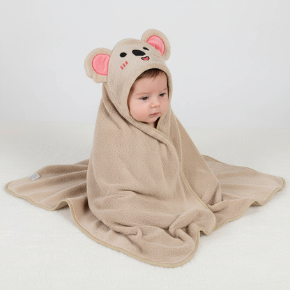 Babyhanddoek Met Dierenkap – Baby Badcape Met Capuchon