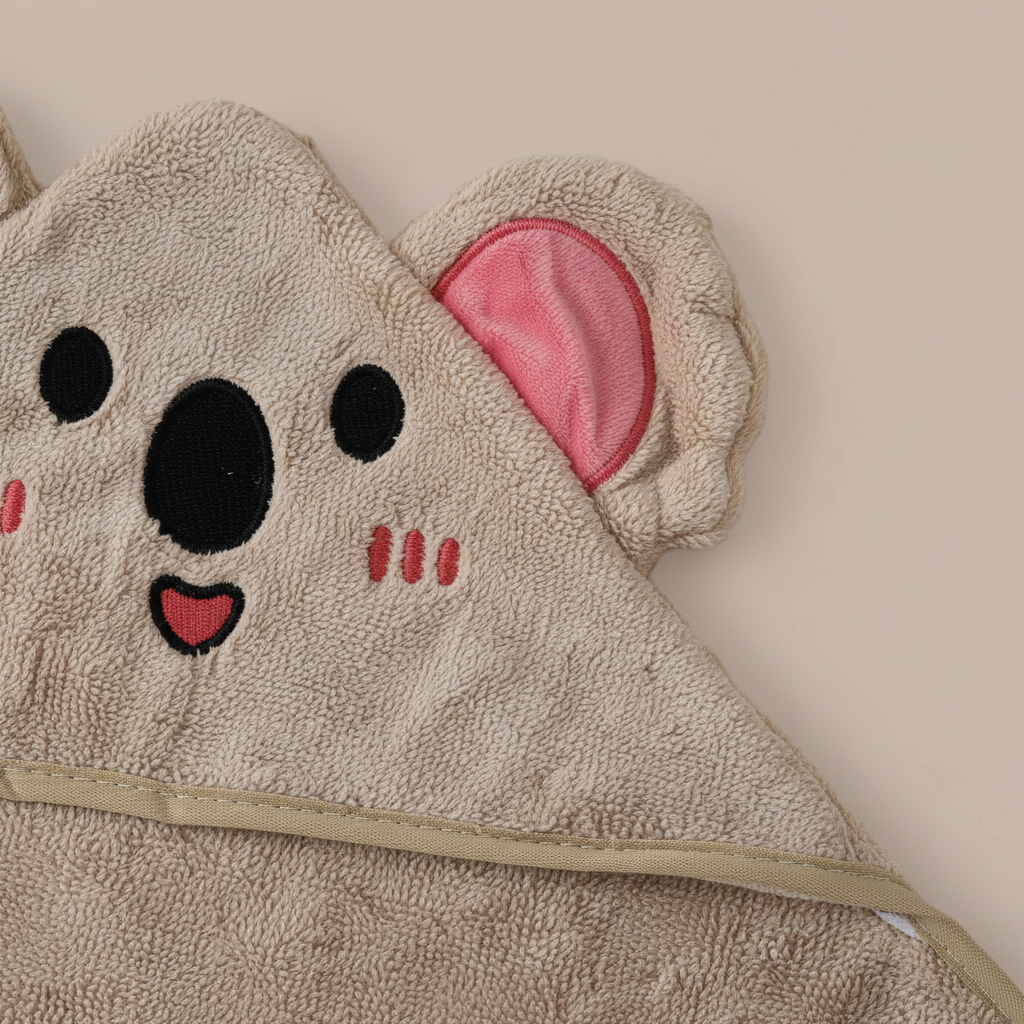 Babyhanddoek Met Dierenkap – Baby Badcape Met Capuchon