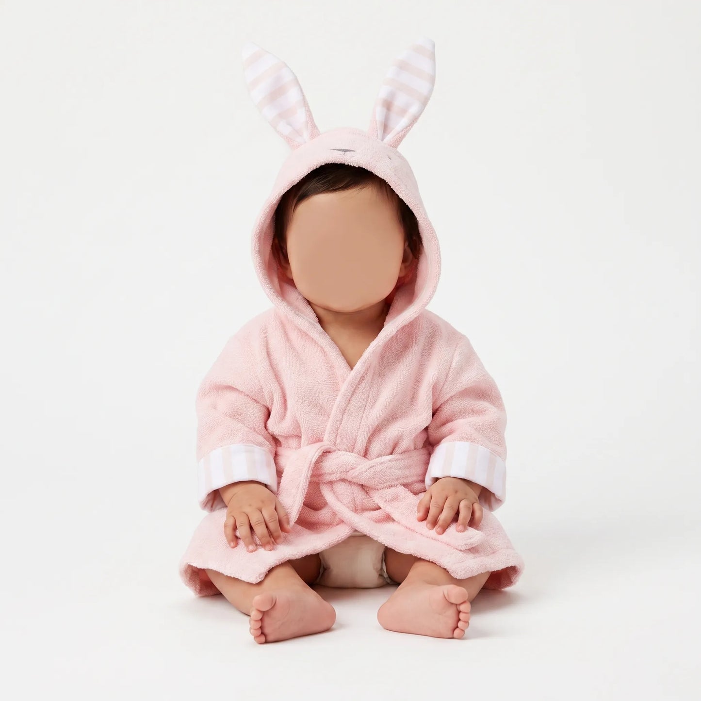 Babyhanddoek Met Dierenprint – Schattige Baby Badhanddoek Met Capuchon