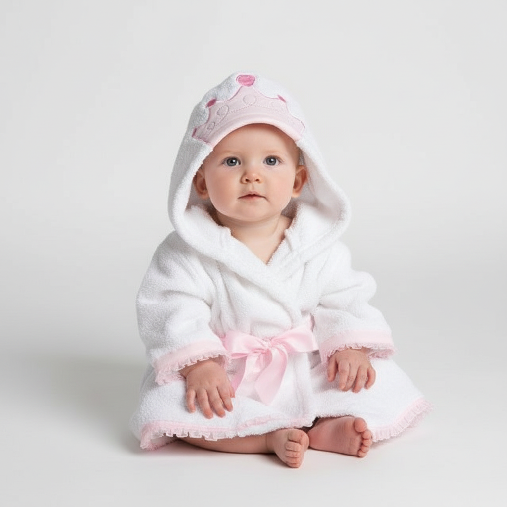 Babyhanddoek Met Dierenprint – Schattige Baby Badhanddoek Met Capuchon