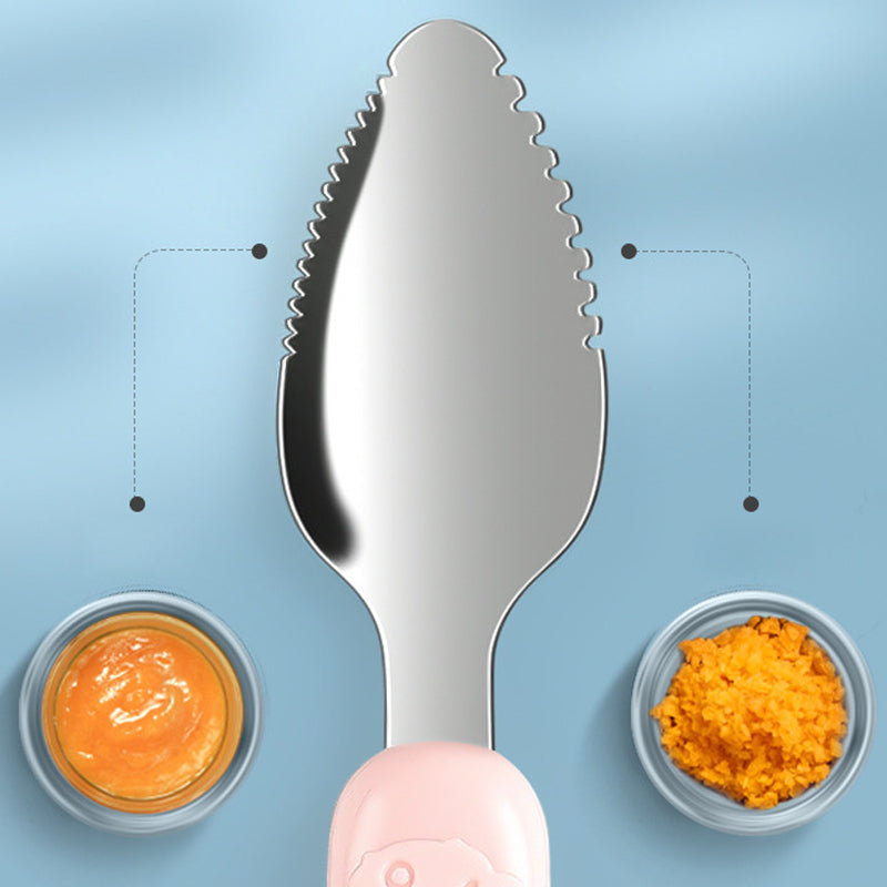 Babylepel – Veilige 2-in-1 Siliconen Lepel Voor Peuters