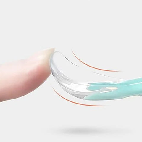 Babylepel – Veilige 2-in-1 Siliconen Lepel Voor Peuters