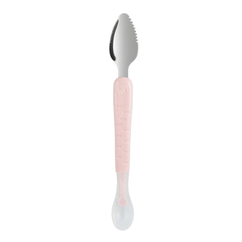 Babylepel – Veilige 2-in-1 Siliconen Lepel Voor Peuters