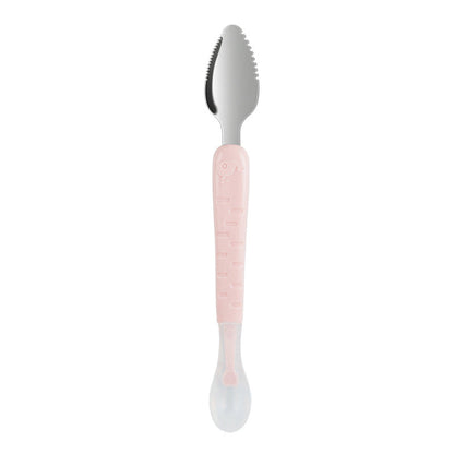 Babylepel – Veilige 2-in-1 Siliconen Lepel Voor Peuters