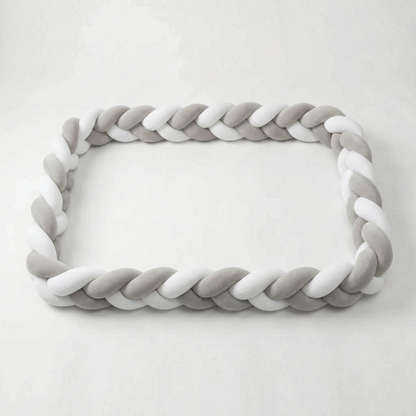 Bedbumper voor Wieg - Gevlochten Baby Bedbumper