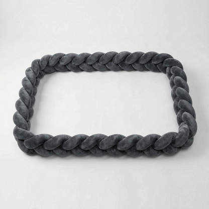 Bedbumper voor Wieg - Gevlochten Baby Bedbumper