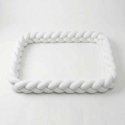 Bedbumper voor Wieg - Gevlochten Baby Bedbumper